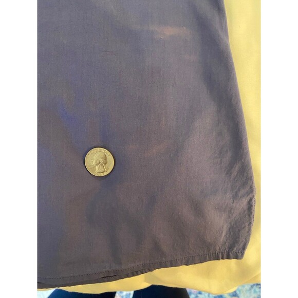 GAP Periwinkle 3/4 Sleeve Embroidery Boho Peasant Blouse Womens Size Medium Top - Picture 9 of 12